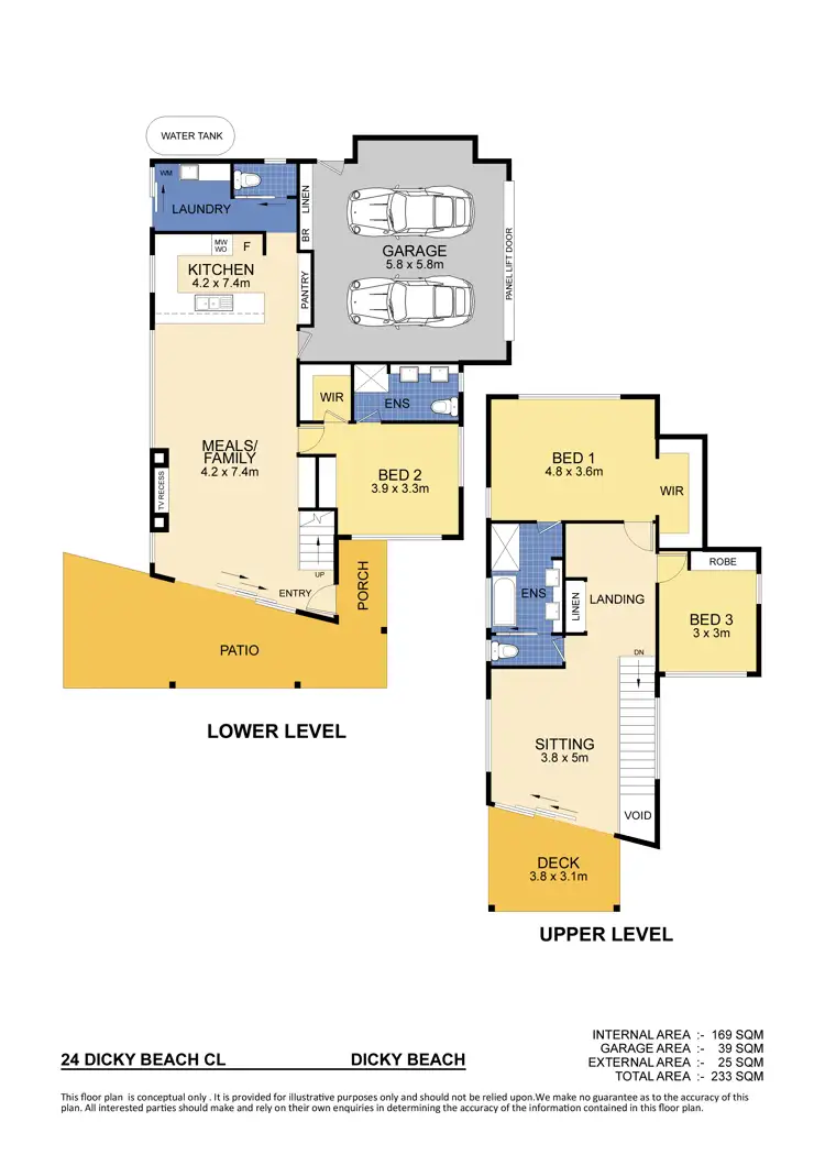 Floorplan of Homely house listing, 24 Dicky Beach Close, Dicky Beach QLD 4551