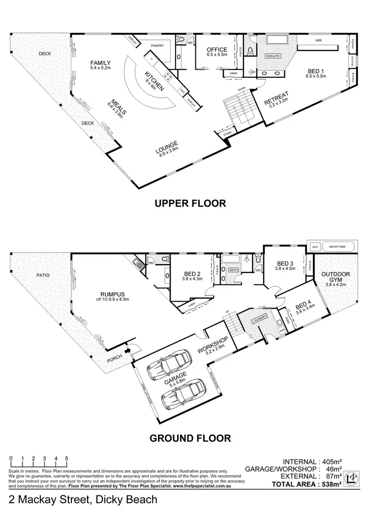 Floorplan of Homely house listing, 2 Mackay Street, Dicky Beach QLD 4551