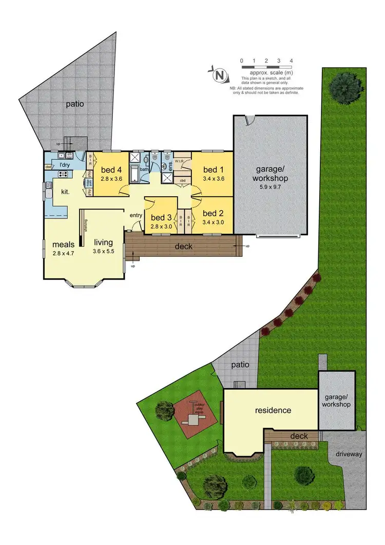 Floorplan of Homely house listing, 41 Hazelwood Road, Boronia VIC 3155