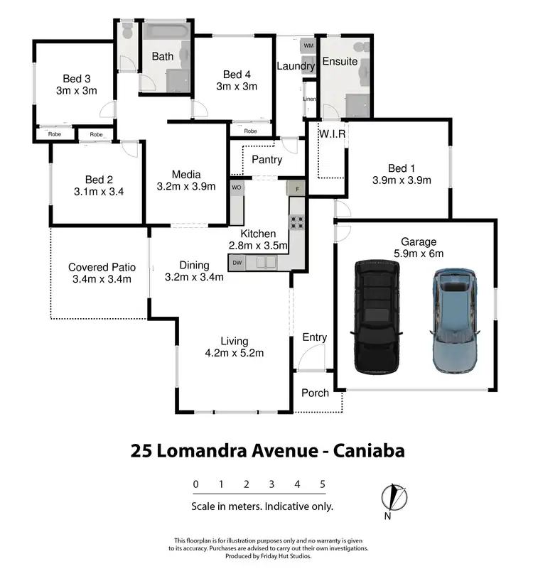 Floorplan of Homely house listing, 25 Lomandra Avenue, Caniaba NSW 2480