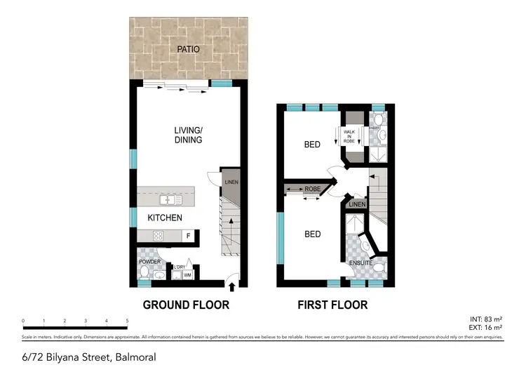 Floorplan of Homely unit listing, 6/72 Bilyana Street, Balmoral QLD 4171