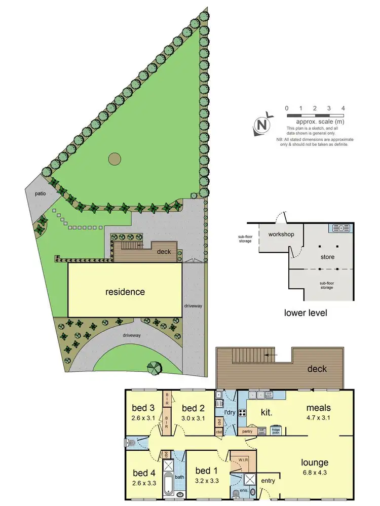 Floorplan of Homely house listing, 18 Winnetka Drive, Lilydale VIC 3140