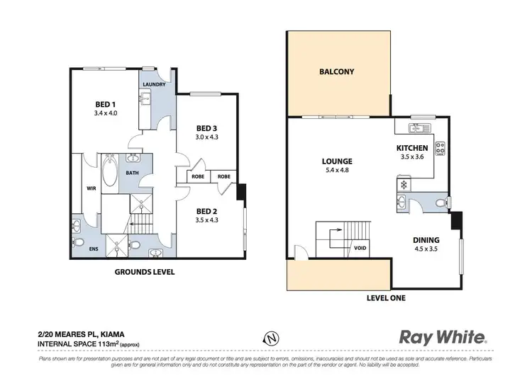 Floorplan of Homely unit listing, 2/20 Meares Place, Kiama NSW 2533