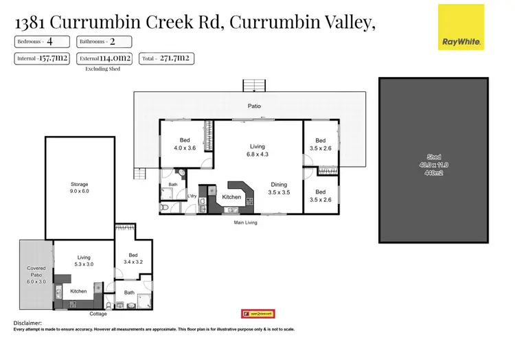 Floorplan of Homely house listing, 1381 Currumbin Creek Road, Currumbin Valley QLD 4223