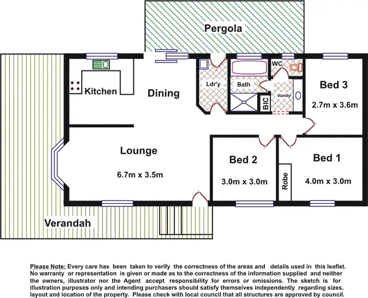 Floorplan of Homely house listing, 66 George Street, Kadina SA 5554