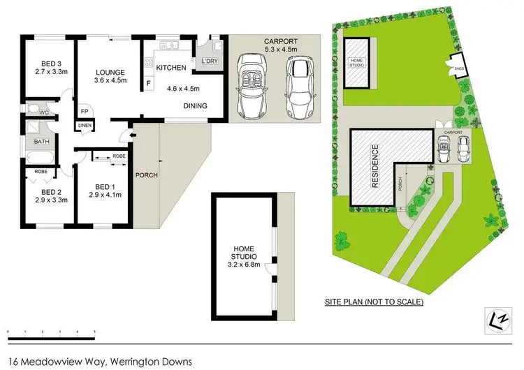 Floorplan of Homely house listing, 16 Meadowview Way, Werrington Downs NSW 2747
