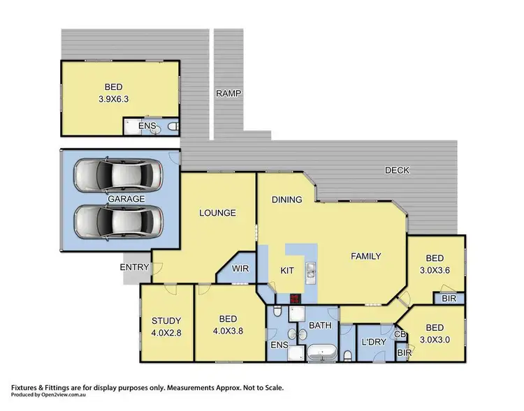 Floorplan of Homely house listing, 3 Charles Road, Lilydale VIC 3140