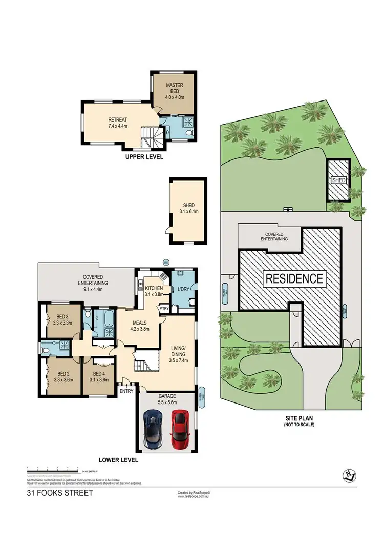 Floorplan of Homely house listing, 31 Fooks Street, Carindale QLD 4152