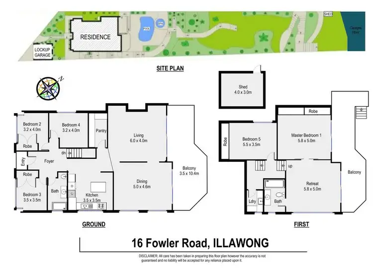 Floorplan of Homely house listing, 16 Fowler Road, Illawong NSW 2234