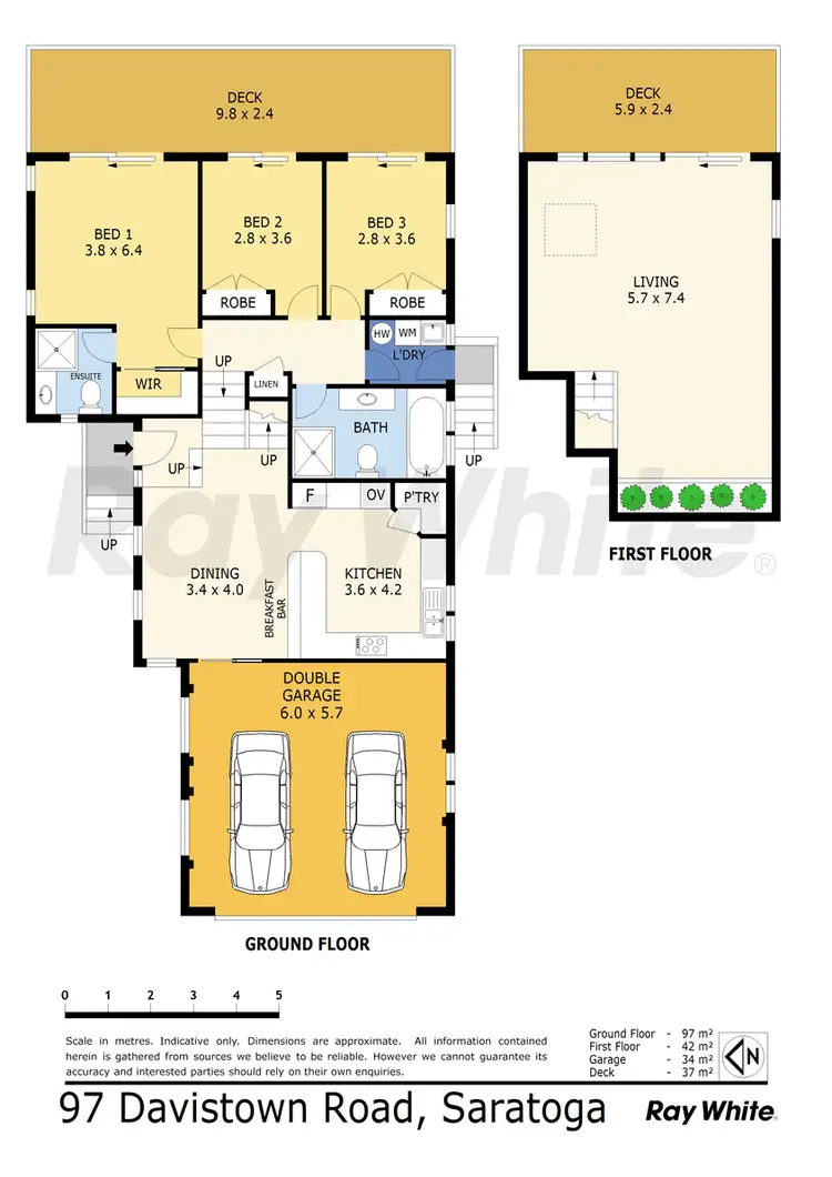 Floorplan of Homely house listing, 97 Davistown Road, Saratoga NSW 2251