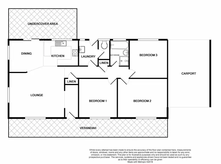 Floorplan of Homely house listing, 4 The Mall, Culburra Beach NSW 2540
