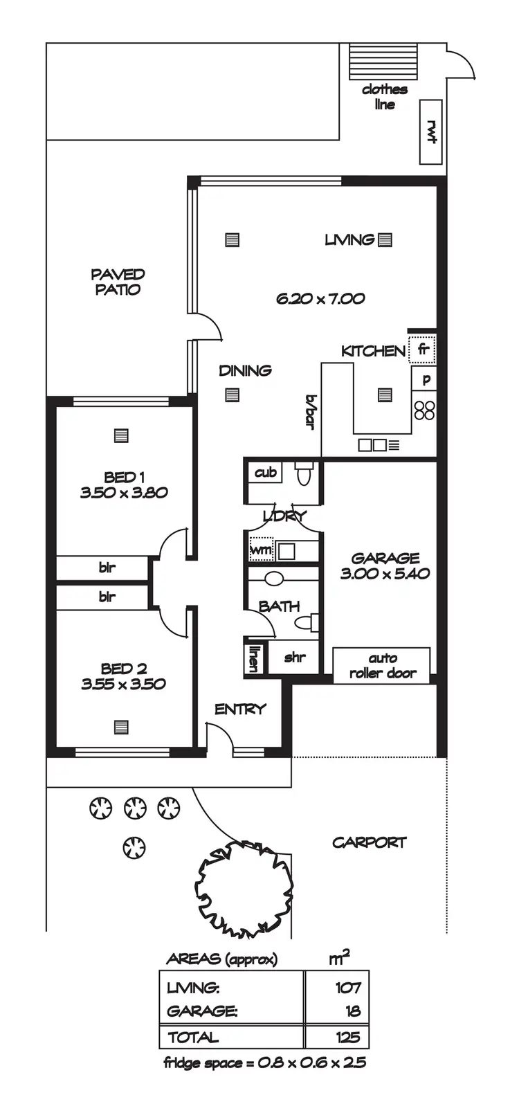 Floorplan of Homely house listing, 8/17-21 Markham Avenue, Enfield SA 5085