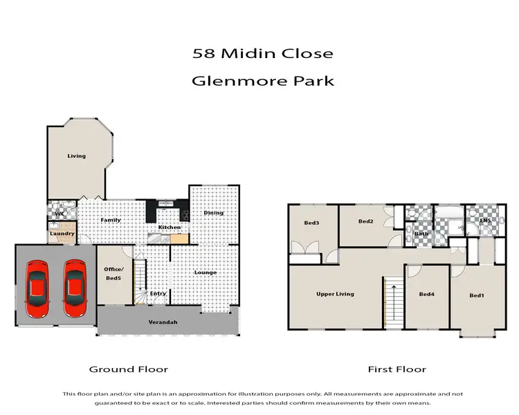 Floorplan of Homely house listing, 58 Midin Close, Glenmore Park NSW 2745