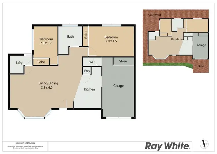 Floorplan of Homely unit listing, 7/20 Lake Road, Swansea NSW 2281