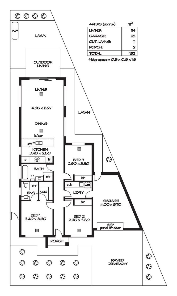 Floorplan of Homely house listing, 4 Gilles Crescent, Hillcrest SA 5086
