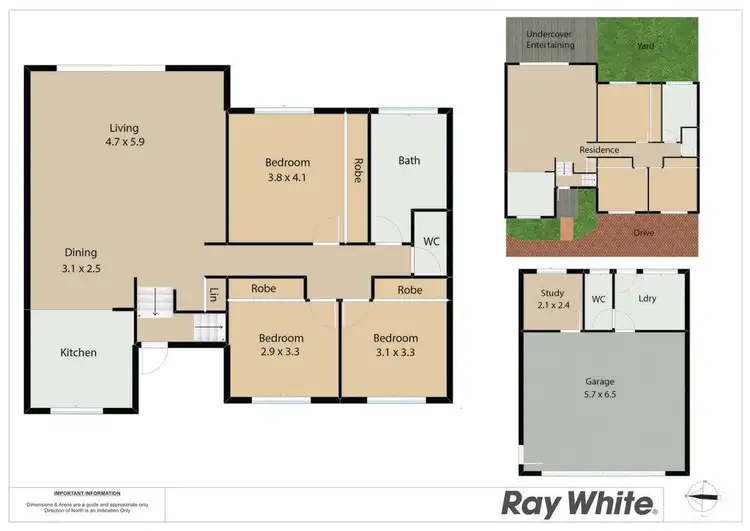 Floorplan of Homely townhouse listing, 2/33 Edward Street, Charlestown NSW 2290