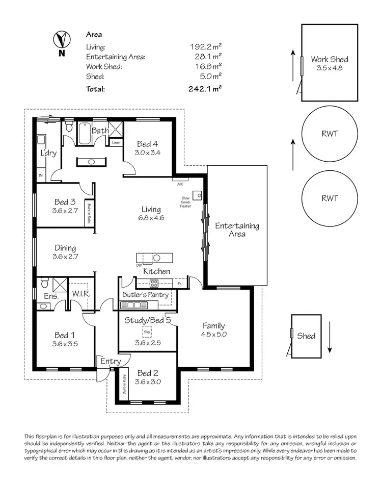 Floorplan of Homely house listing, 23 Todd Street, Macclesfield SA 5153