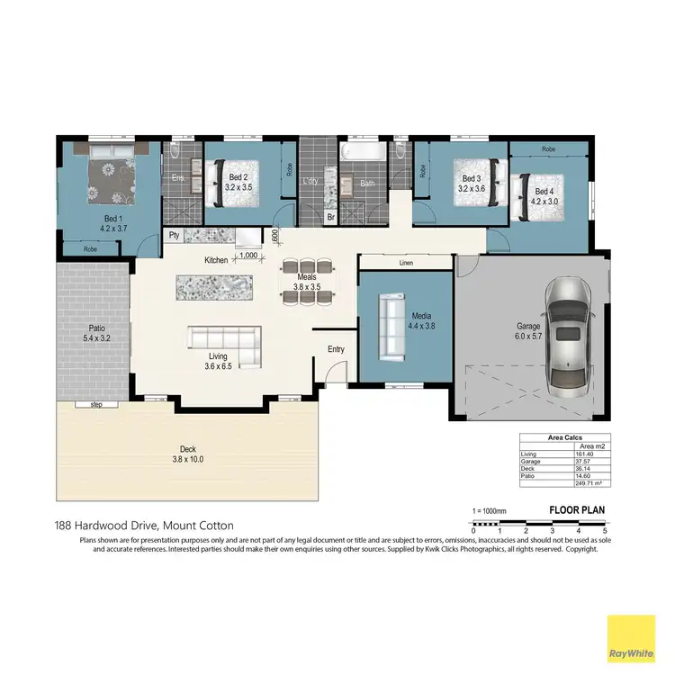 Floorplan of Homely house listing, 188 Hardwood Drive, Mount Cotton QLD 4165