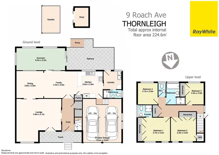 Floorplan of Homely house listing, 9 Roach Avenue, Thornleigh NSW 2120