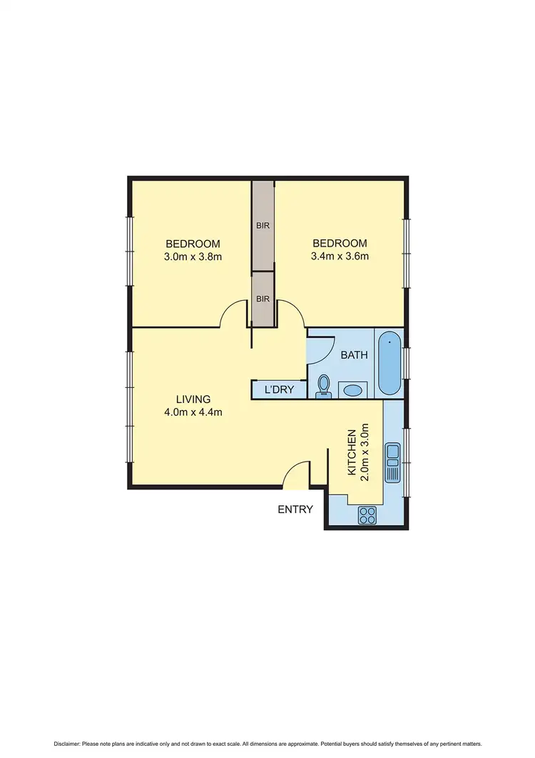 Floorplan of Homely unit listing, 11/117 Victoria Street, Brunswick East VIC 3057