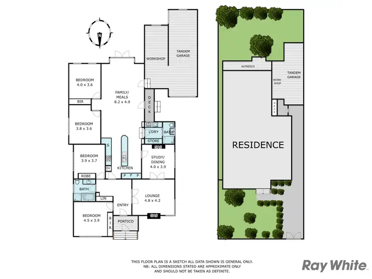 Floorplan of Homely house listing, 36 Eleanor Street, Ashburton VIC 3147