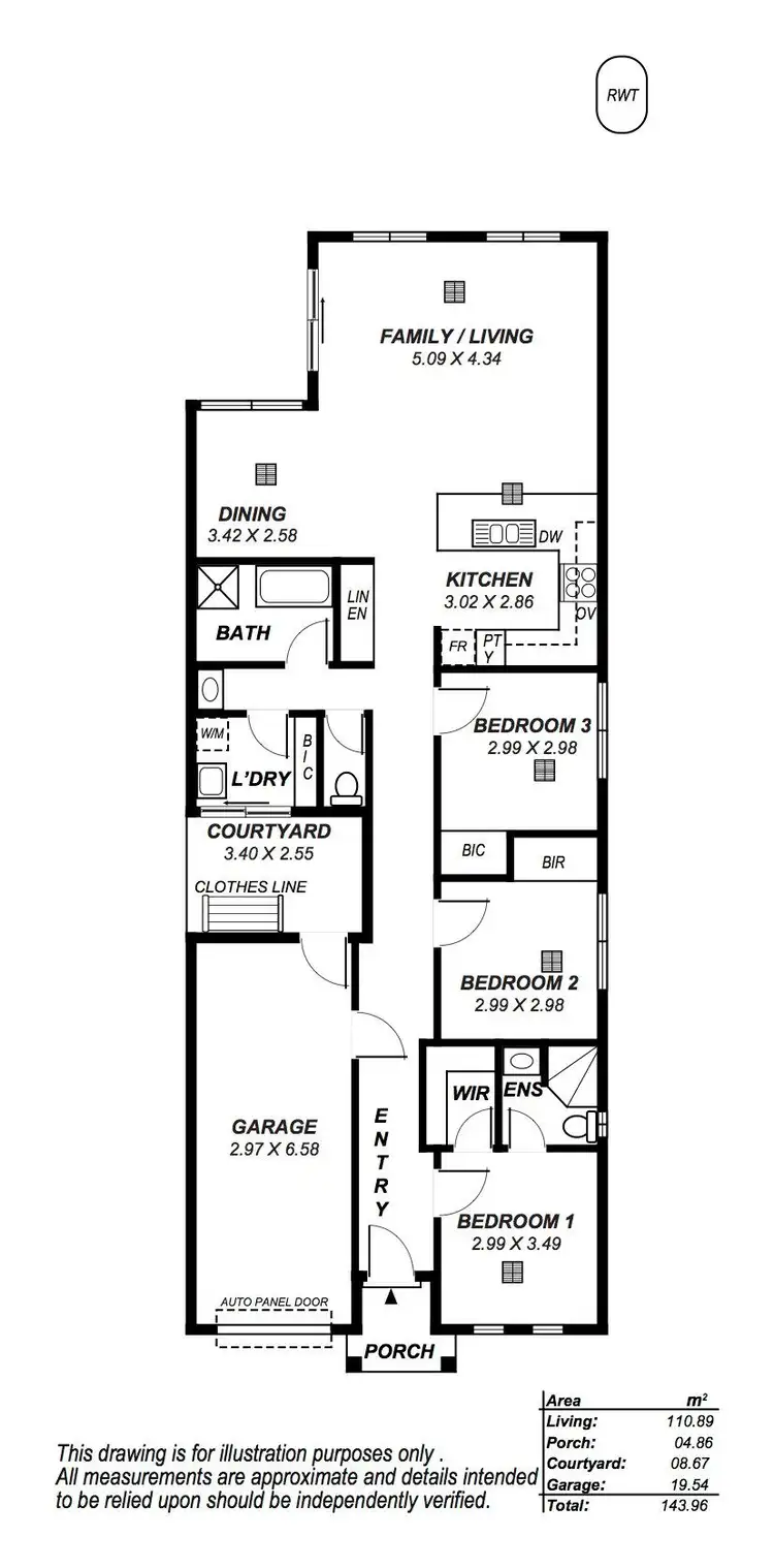 Floorplan of Homely house listing, 5 Second Avenue, Klemzig SA 5087