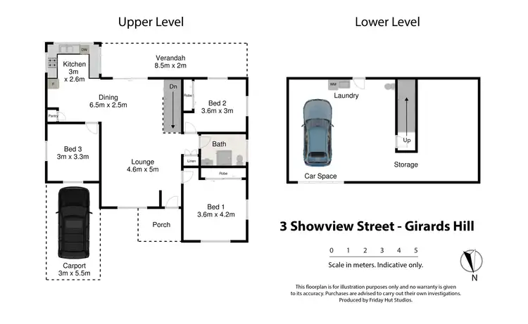 Floorplan of Homely house listing, 3 Showview Street, Girards Hill NSW 2480