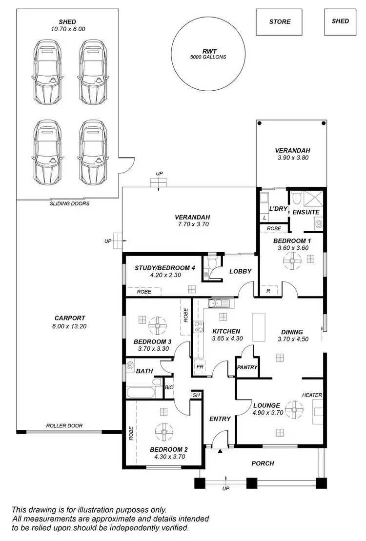 Floorplan of Homely house listing, 2 Murray Street, Gumeracha SA 5233
