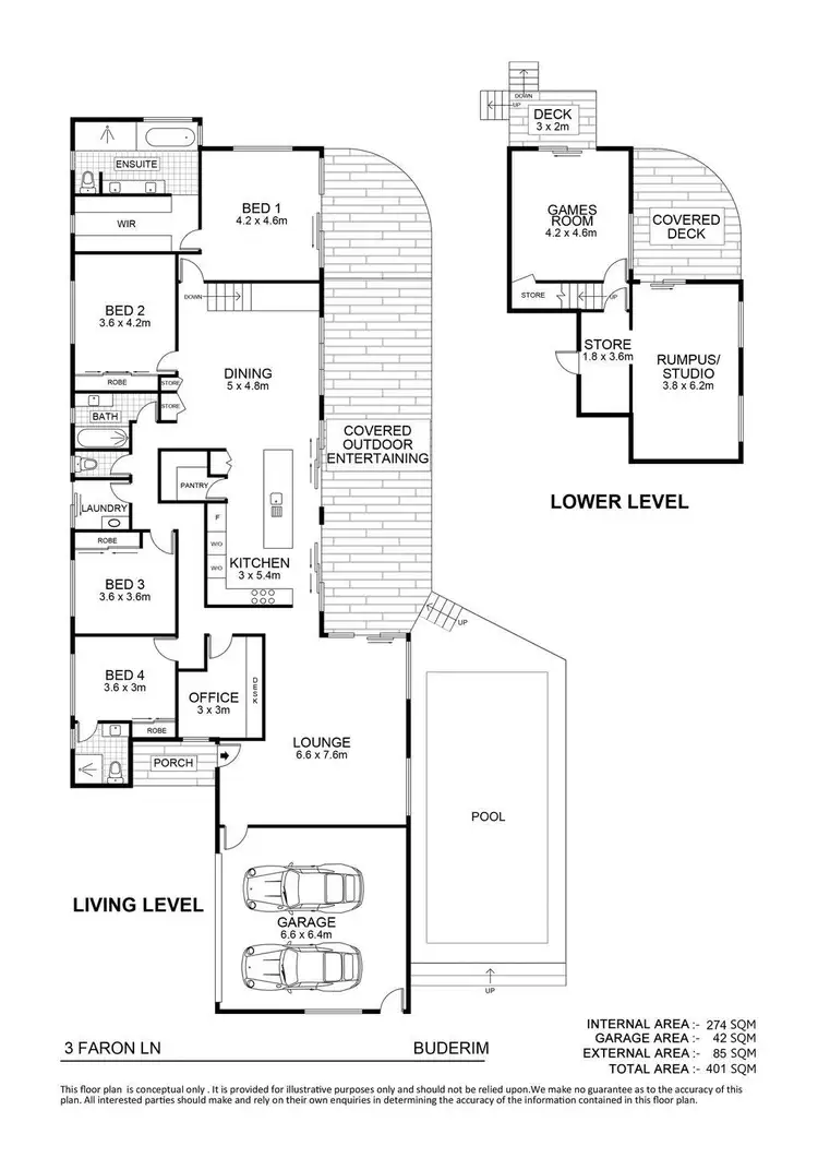 Floorplan of Homely house listing, 3 Faron Lane, Buderim QLD 4556
