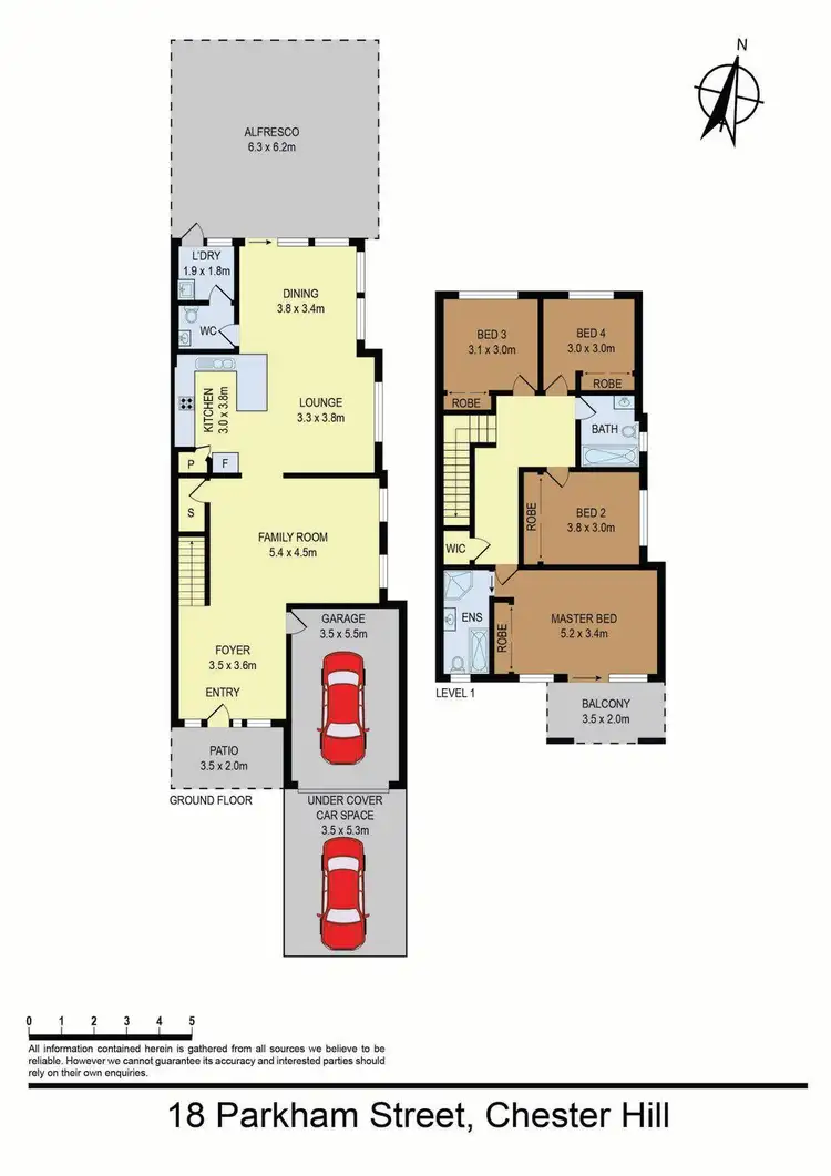 Floorplan of Homely other listing, 18 Parkham Street, Chester Hill NSW 2162