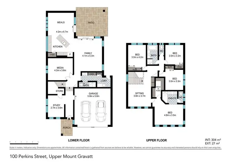 Floorplan of Homely house listing, 100 Perkins Street, Upper Mount Gravatt QLD 4122