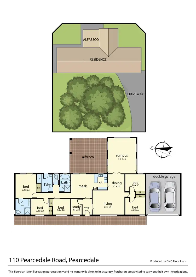 Floorplan of Homely house listing, 110 Pearcedale Road, Pearcedale VIC 3912