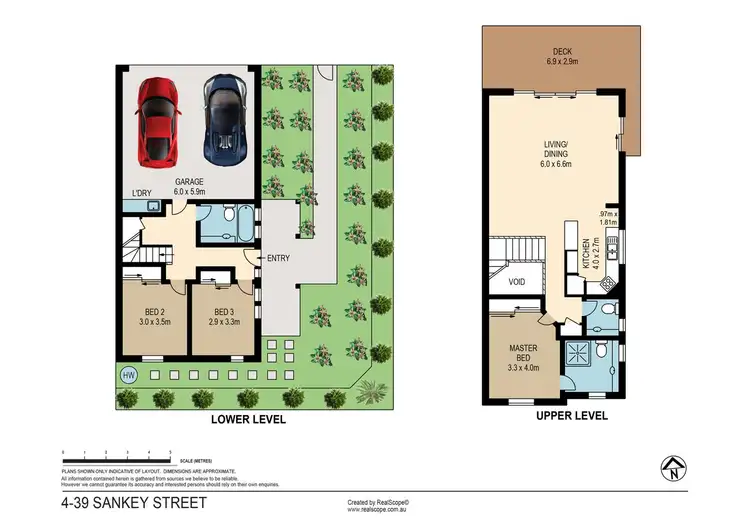 Floorplan of Homely townhouse listing, 4/39 Sankey Street, Carina QLD 4152