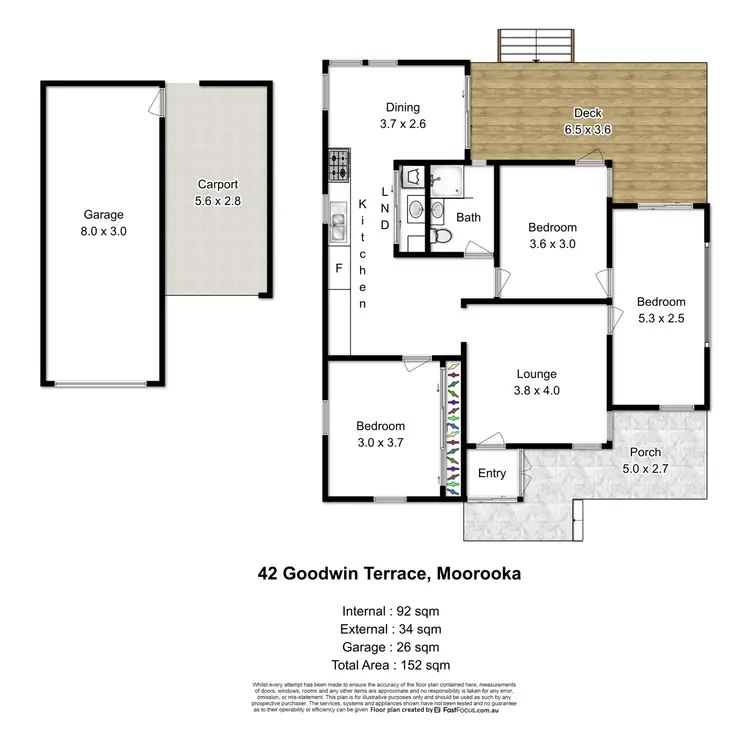 Floorplan of Homely house listing, 42 Goodwin Terrace, Moorooka QLD 4105