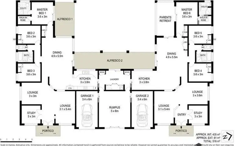 Floorplan of Homely house listing, 2/11 Woodlands Way, Parkwood QLD 4214