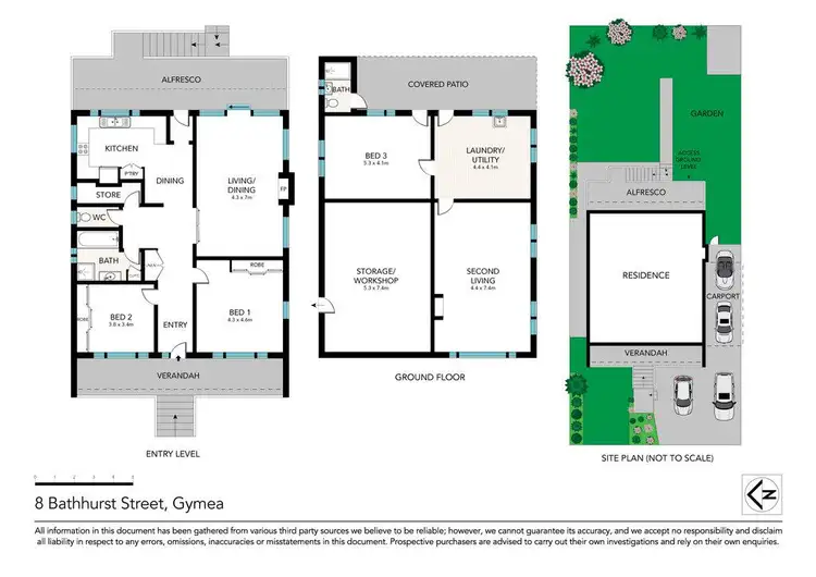 Floorplan of Homely house listing, 8 Bathurst Street, Gymea NSW 2227