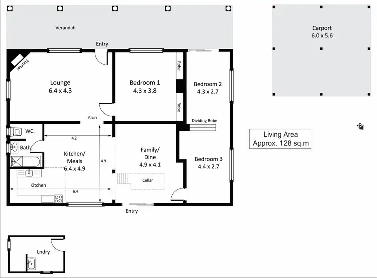 Floorplan of Homely house listing, 273 Puddletown Road, Winkie SA 5343