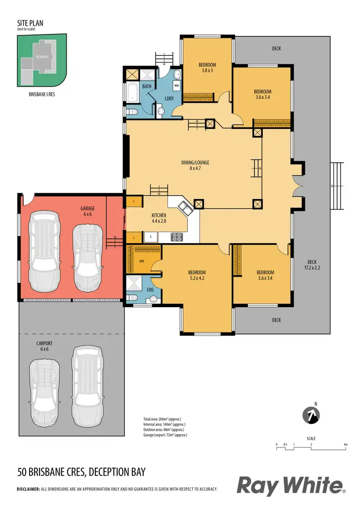 Floorplan of Homely house listing, 50 Brisbane Crescent, Deception Bay QLD 4508