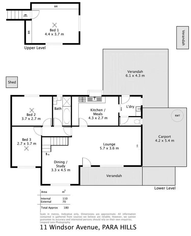 Floorplan of Homely house listing, 11 Windsor Avenue, Para Hills SA 5096