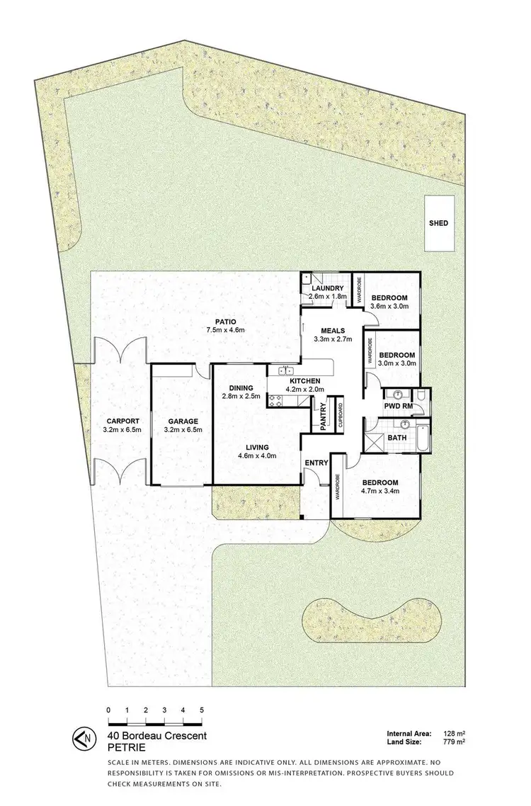 Floorplan of Homely house listing, 40 Bordeau Crescent, Petrie QLD 4502