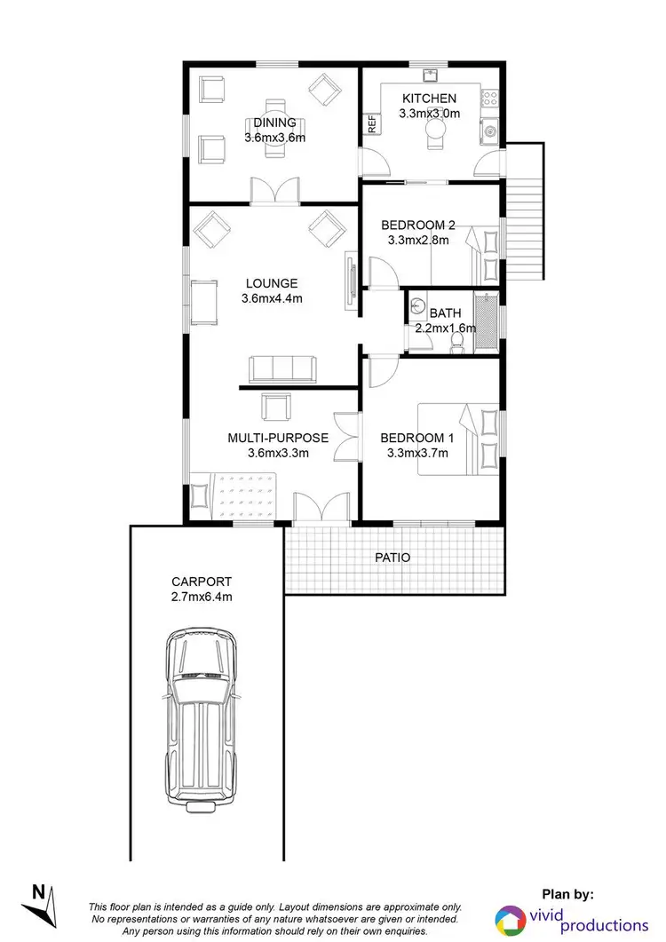 Floorplan of Homely house listing, 34 Chiswick Road, Bardon QLD 4065