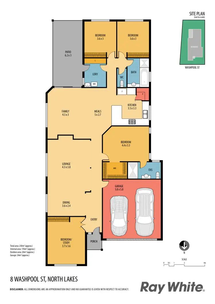 Floorplan of Homely house listing, 8 Washpool Street, North Lakes QLD 4509