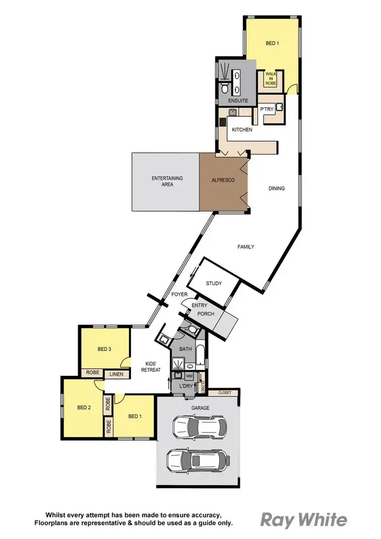 Floorplan of Homely house listing, 63 Burdekin Circuit, Warner QLD 4500