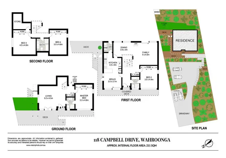 Floorplan of Homely house listing, 118 Campbell Drive, Wahroonga NSW 2076
