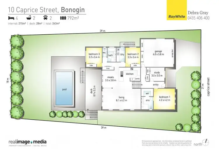 Floorplan of Homely house listing, 10 Caprice Street, Bonogin QLD 4213