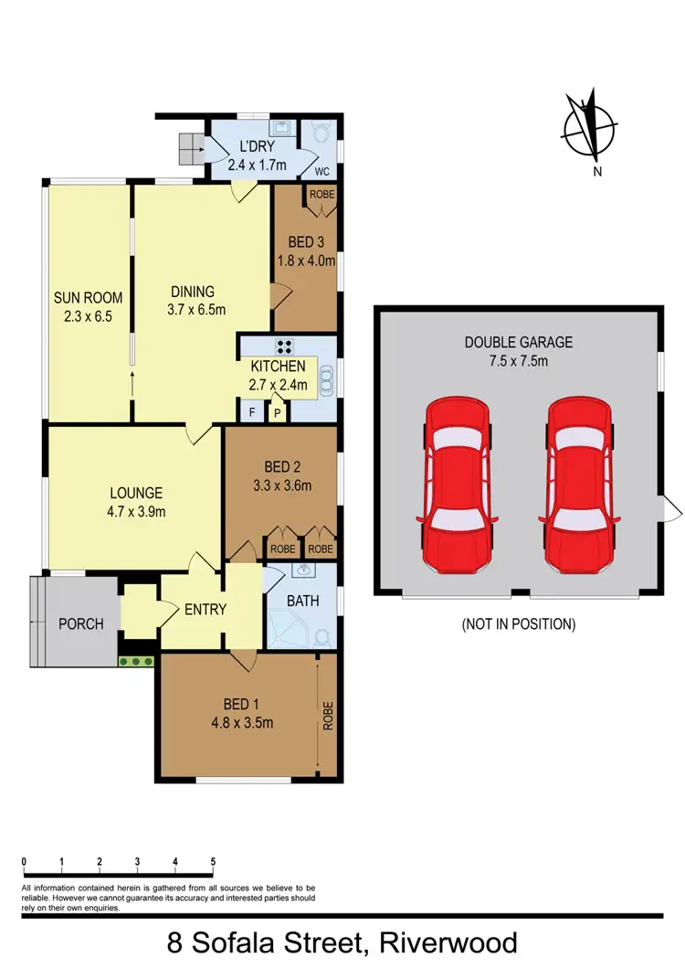 Floorplan of Homely house listing, 8 Sofala Street, Riverwood NSW 2210