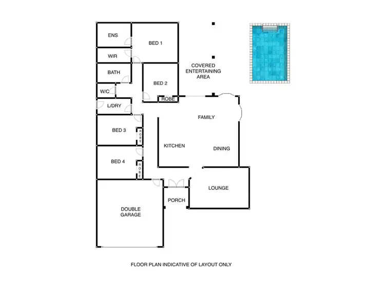 Floorplan of Homely house listing, 12 William Nixon Way, Edens Landing QLD 4207