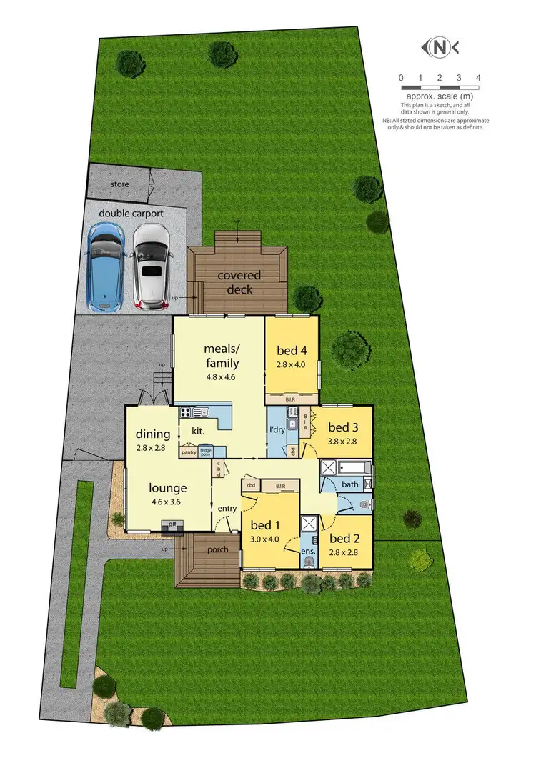 Floorplan of Homely house listing, 30 Woolwich Drive, Mulgrave VIC 3170