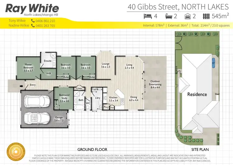 Floorplan of Homely house listing, 40 Gibbs Street, North Lakes QLD 4509