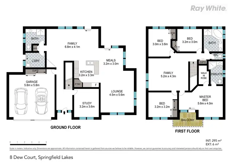 Floorplan of Homely house listing, 8 Dew Close, Springfield Lakes QLD 4300